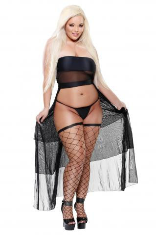 Fetish Fantasy Lingerie The Bella Gown - Diva Size