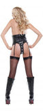 Fetish Fantasy Lingerie Rock Out Corset Set - Large