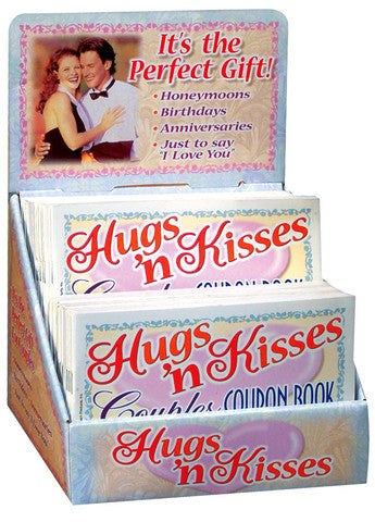 Hugs N' Kisses Coupon Book -  Display of 36