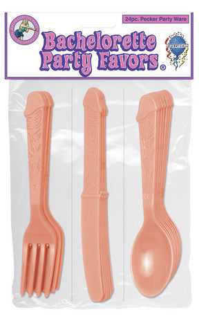 Pecker Party Plastic Ware