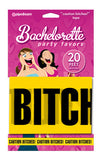 Bachelorette Party Favors Caution Bitches Tape