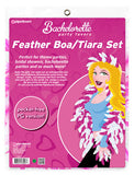 Bachelorette Party Favors Feather Tiara And Boa