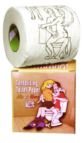 Tantalizing Toilet Paper His and Hers