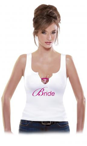 Bachelorette Party Favors Bride Shot Glass Tank - Large/Extra Large