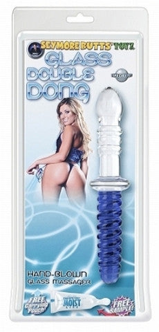 Glass Double Dong Seymore Butts