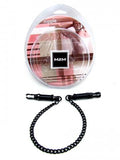 Barrel Nipple Clamps Black with Chain