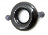 Elastomer Cock Ring Small Smoke/ Black