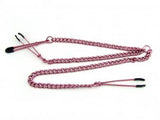 Nipple Clamp - Y-Style - 3 Tweezers - Pink