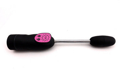 12-Function Light My Fire Vibrating Probe - Black