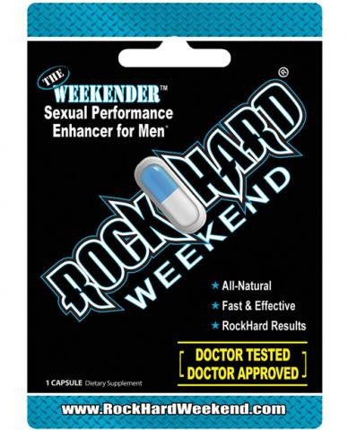 Rock Hard Weekend 1 Pill Blister