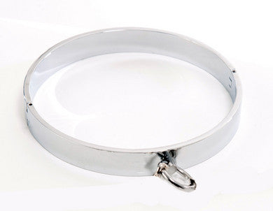 Heavy Polished Stainless Steel Collar