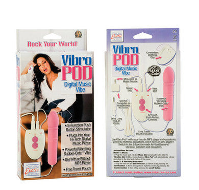 Vibro Pod Digital Music Vibe - Pink