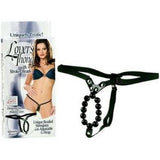 Lover's Thong With Stroker Beads