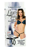 Lover's Thong With Stroker Beads