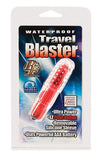 Waterproof Travel Blaster Massagers - Red