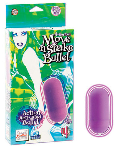 4 Function Move And Shake Bullet - Purple