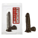 6-inch - Emperor Better Than Real Dongs With Suction Cup - Black