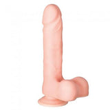Pure Skin Player Dong With Suction Cup 6.25-inch -  Ivory