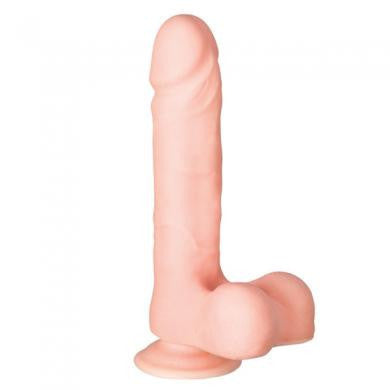 Pure Skin Player Dong With Suction Cup 6.25-inch -  Ivory
