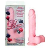 Pure Skin Player Dong With Suction Cup 6.25-inch -  Ivory