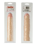Ivory Duo Veined Chubby Dong 8.5-inch