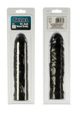 Black Jack Veined Chubby Dong 8.5-inch - Black