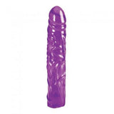 Reflective Gel Veined Chubby Dong 8.5-inch - Purple