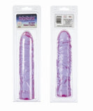 Reflective Gel Veined Chubby Dong 8.5-inch - Purple