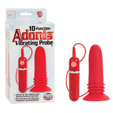 10-Function Adonis Vibrating Probe - Red