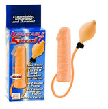 Inflatable Stud dong 7-inch - Ivory