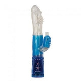 Waterproof Triple Indulgence Stimulator - Blue