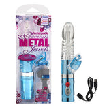 Rechargeable Precious Metal Jewel The Princess - Blue