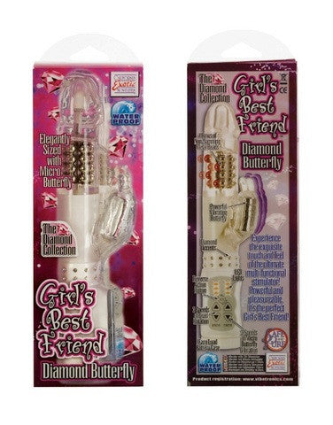 Girl's Best Friend - Diamond Butterfly - Clear