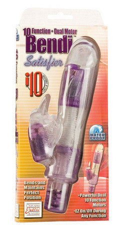 10 Function Dual Motor Bendi Satisfier - Lavender