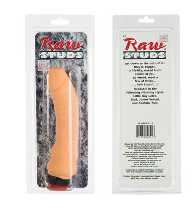 Raw Studs - Stud Vibrator 6.75-inch - Ivory