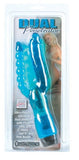 Dual Penetrator Vibrator - Blue