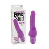 Waterproof Power Stud Cliterrific Dong - Purple