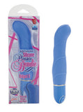 10-Function Silicone Pleasure Bendie Ridged G - Blue