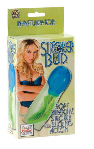 Stroker Bud With Sucking Action  - Blue