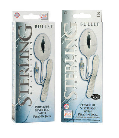 Sterling Collection Silver Egg With Plug In Jack