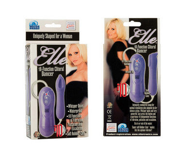 Elle 10 Function Clitoral Dancer - Purple
