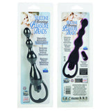 Silicone Vibrating Pleasure Beads - Black