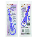 Silicone Vibrating Pleasure Beads - Purple