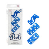 Posh Silicone Lovers Cage -  Blue