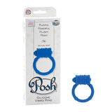 Posh Silicone Vibro Ring -  Blue