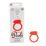 Posh Silicone Vibro Ring -  Orange