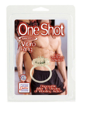 One Shot Silicone Wireless Vibro Ring