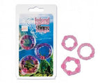 Silicone Island Rings - Pink
