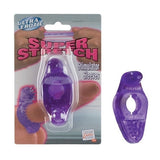 Super Stretch Cockring Style E - Purple