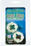Island Rings Double Stackers - Glow In The Dark